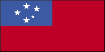 flagge samoa